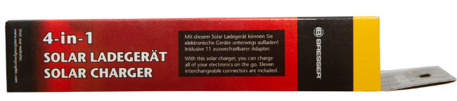Зарядное устройство Bresser National Geographic 4-в-1 на солнечных батареях