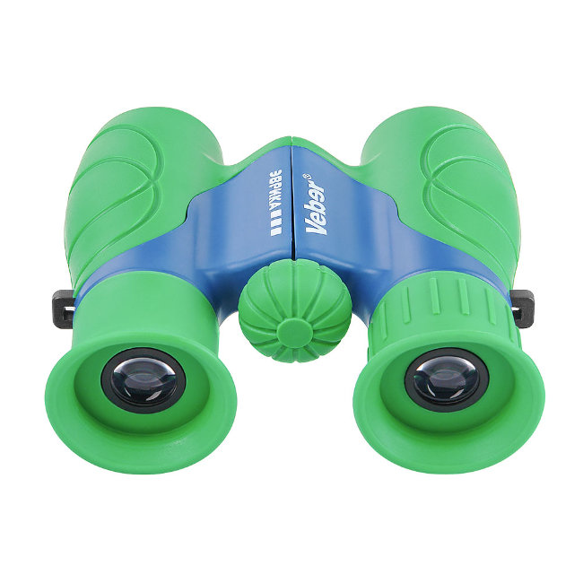 Бинокль детский Veber Эврика 6x21 G/B (зелен/синий) Бинокль детский Veber Эврика 6x21 G/B (зелен/синий)