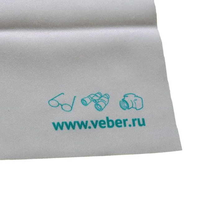 Салфетка микрофибра для ухода за оптикой Veber 15x15