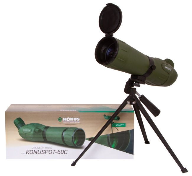 Зрительная труба Konus Konuspot-60C 20–60x60 Зрительная труба Konus Konuspot-60C 20–60x60