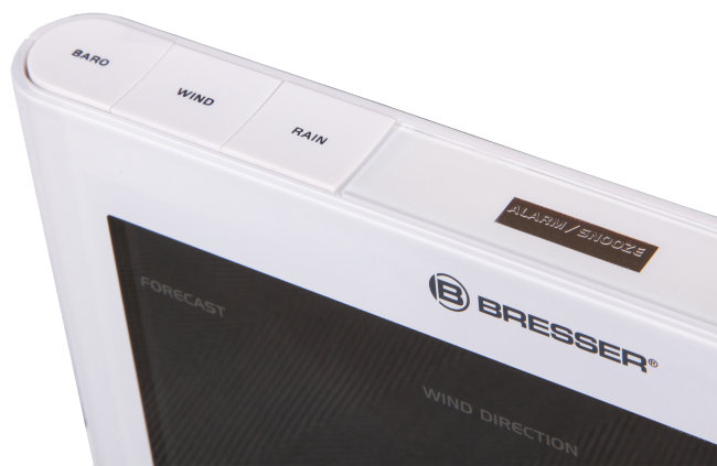 Метеостанция Bresser Comfort «5 в 1» с цветным дисплеем, белая Метеостанция Bresser Comfort «5 в 1» с цветным дисплеем, белая