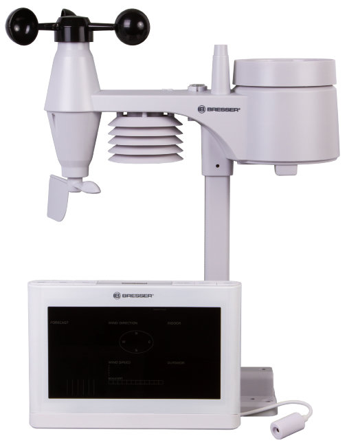 Метеостанция Bresser Comfort «5 в 1» с цветным дисплеем, белая Метеостанция Bresser Comfort «5 в 1» с цветным дисплеем, белая