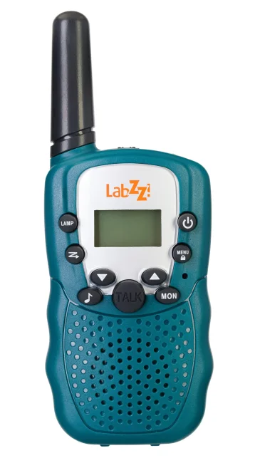Комплект раций и биноклей Levenhuk LabZZ WTT10 Blue