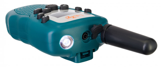 Комплект раций и биноклей Levenhuk LabZZ WTT10 Blue