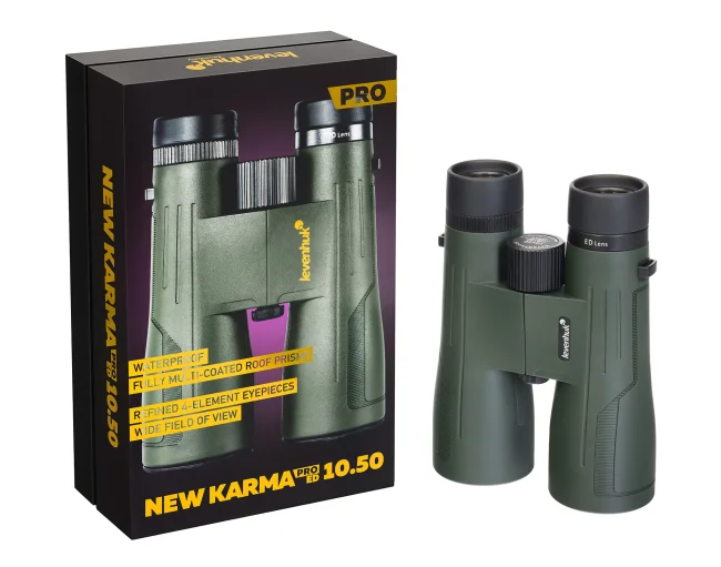 Бинокль Levenhuk New Karma PRO ED 10x50