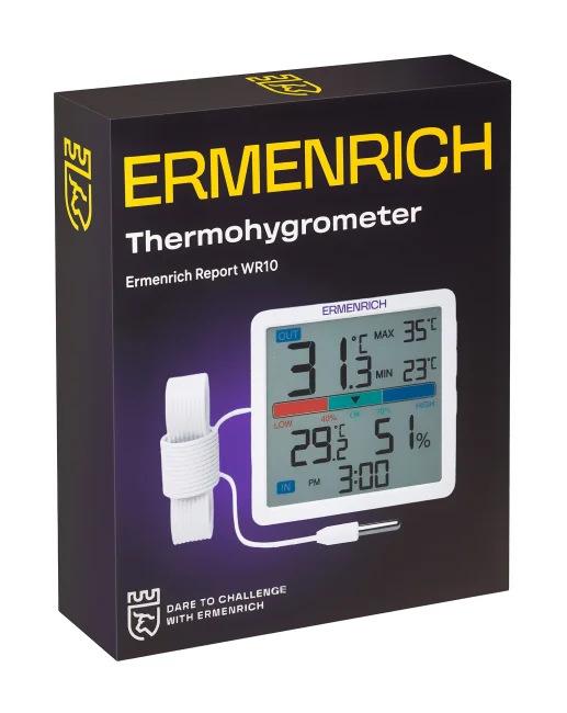 Термогигрометр Ermenrich Report WR10