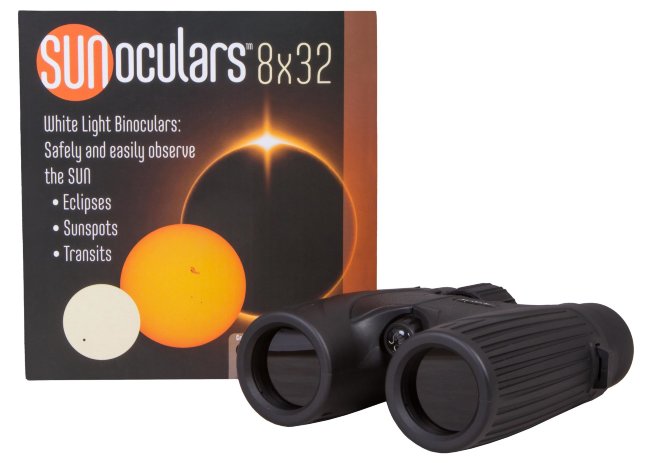 Бинокль солнечный LUNT SUNoculars 8x32, черный