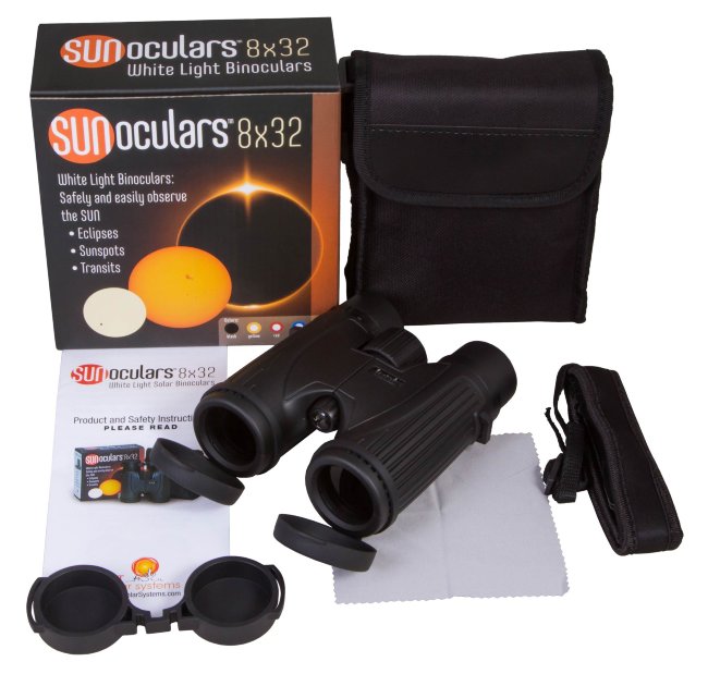 Бинокль солнечный LUNT SUNoculars 8x32, черный