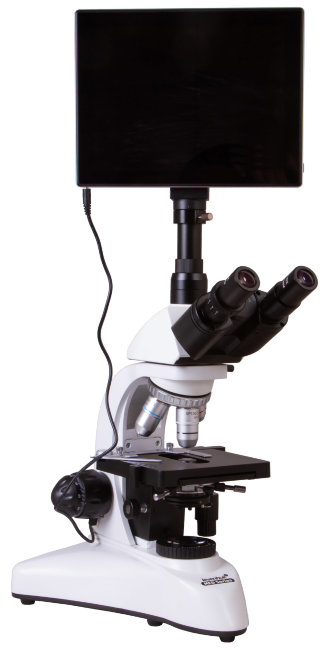 Микроскоп цифровой Levenhuk MED D20T LCD, тринокулярный