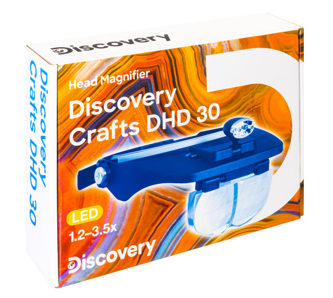 Лупа налобная Discovery Crafts DHD 30