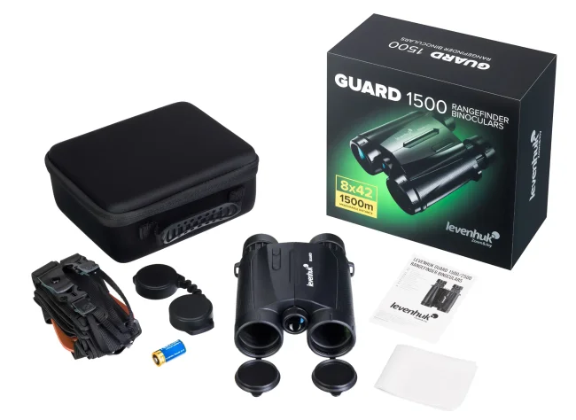 Бинокль с дальномером Levenhuk Guard 1500 Бинокль с дальномером Levenhuk Guard 1500