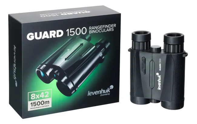 Бинокль с дальномером Levenhuk Guard 1500 Бинокль с дальномером Levenhuk Guard 1500