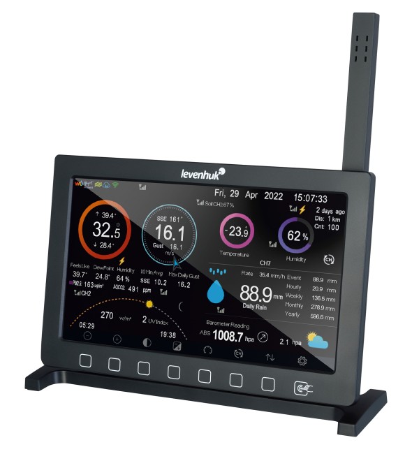 Метеостанция Levenhuk Wezzer PRO LP500 Метеостанция Levenhuk Wezzer PRO LP500