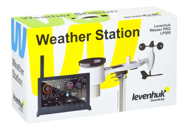 Метеостанция Levenhuk Wezzer PRO LP500 Метеостанция Levenhuk Wezzer PRO LP500