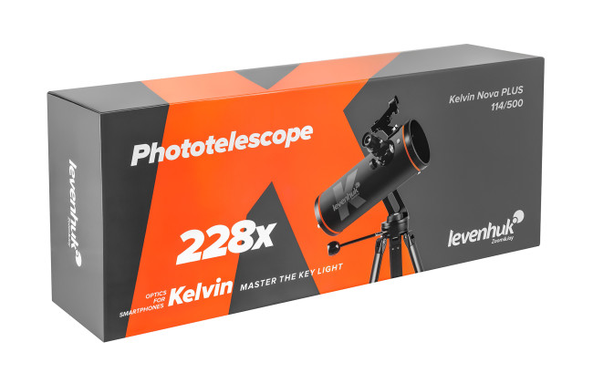 Фототелескоп Levenhuk Kelvin Nova PLUS 114/500
