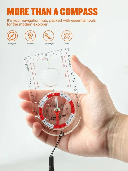 Компас туристический Eyeskey EK40-6 Компас туристический Eyeskey EK40-6