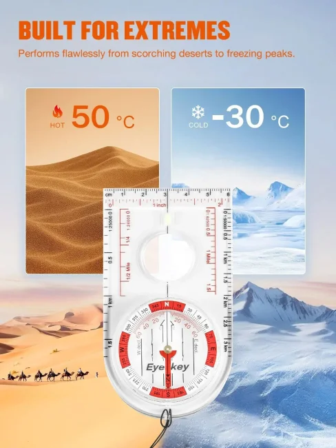 Компас туристический Eyeskey EK40-6 Компас туристический Eyeskey EK40-6