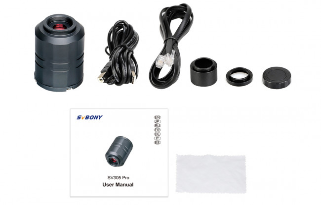 Астрономическая камера SVBONY 2 Мпикс (SV305 Pro AR) Астрономическая камера SVBONY 2 Мпикс (SV305 Pro AR)