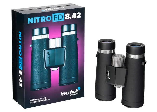 Бинокль Levenhuk Nitro ED 8x42 Бинокль Levenhuk Nitro ED 8x42