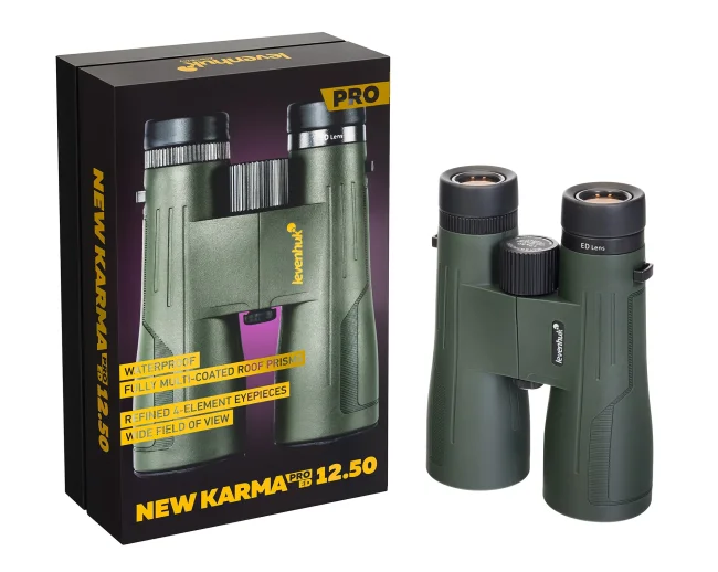 Бинокль Levenhuk New Karma PRO ED 12x50