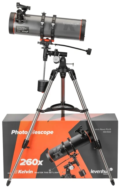 Фототелескоп Levenhuk Kelvin Nova PLUS 130/650 Фототелескоп Levenhuk Kelvin Nova PLUS 130/650