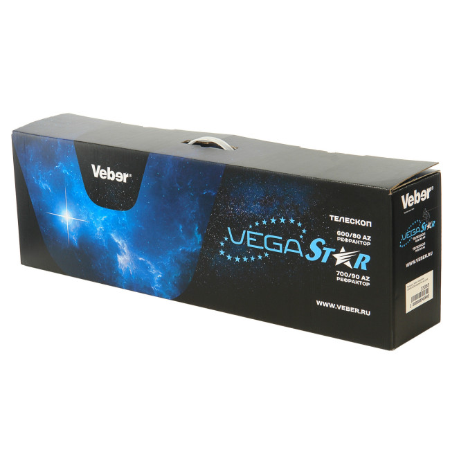 Телескоп Veber VegaStar 700/90 AZ4 рефрактор в сумке