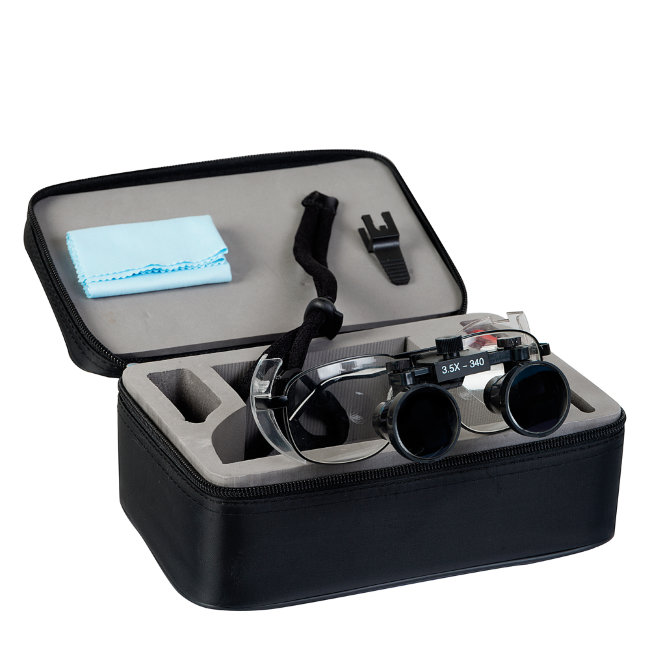 Бинокулярная лупа Микромед HR 350 S (3.5х) Бинокулярная лупа Микромед HR 350 S (3.5х)