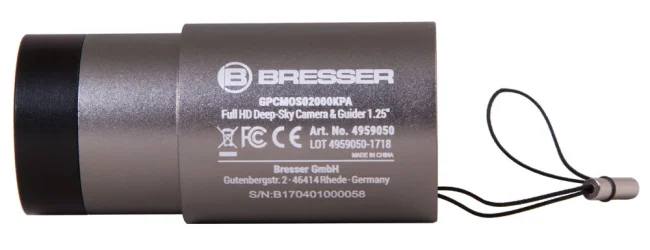 Камера цифровая Bresser Full HD с автогидом, 1,25" Камера цифровая Bresser Full HD с автогидом, 1,25"