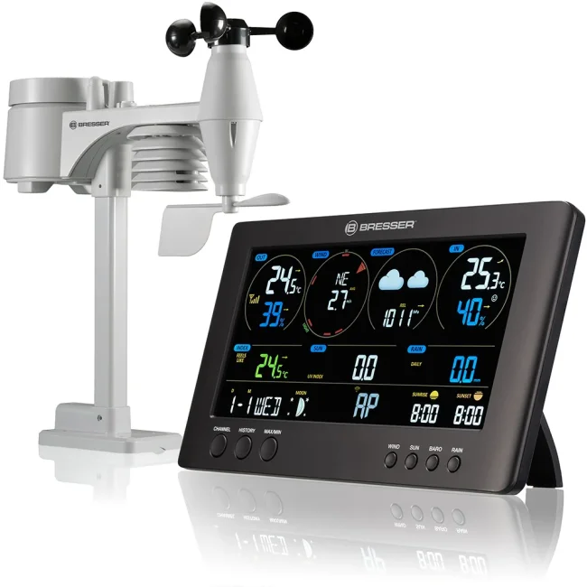 Метеостанция Bresser ClearView «7 в 1» Wi-Fi Метеостанция Bresser ClearView «7 в 1» Wi-Fi