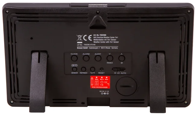 Метеостанция Bresser ClearView «7 в 1» Wi-Fi Метеостанция Bresser ClearView «7 в 1» Wi-Fi