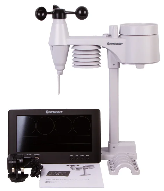 Метеостанция Bresser ClearView «7 в 1» Wi-Fi Метеостанция Bresser ClearView «7 в 1» Wi-Fi