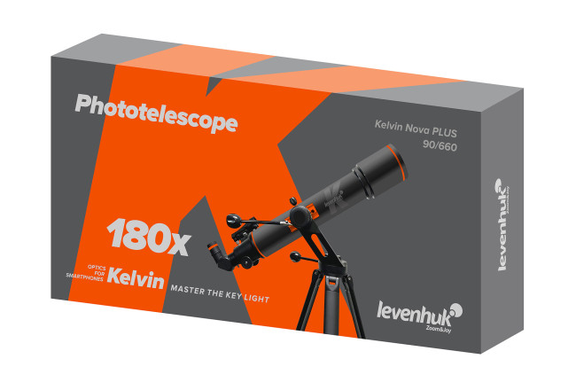 Фототелескоп Levenhuk Kelvin Nova PLUS 90/660