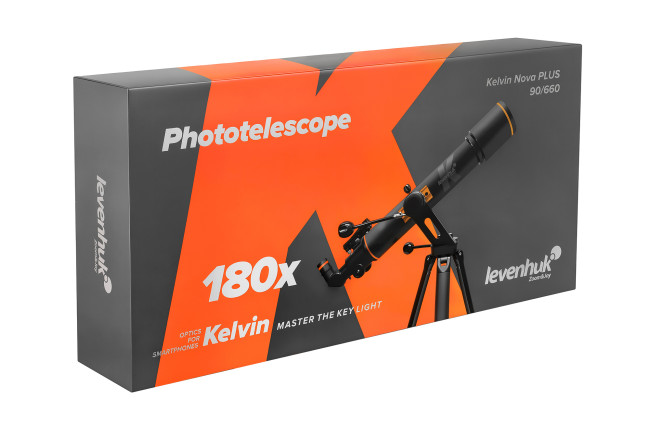 Фототелескоп Levenhuk Kelvin Nova PLUS 90/660