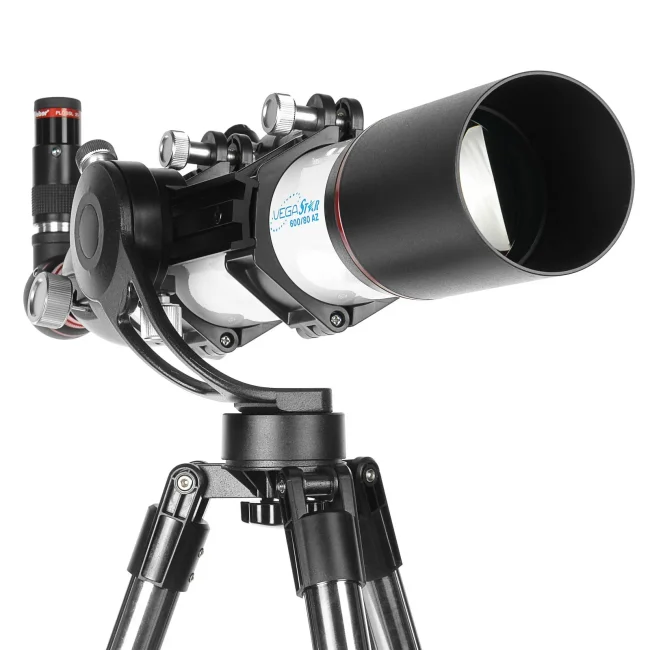 Телескоп Veber VegaStar 600/80 AZ4 рефрактор в сумке