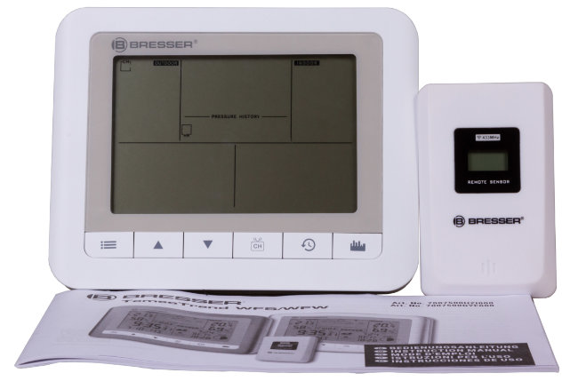 Метеостанция Bresser TemeoTrend WF, белая Метеостанция Bresser TemeoTrend WF, белая