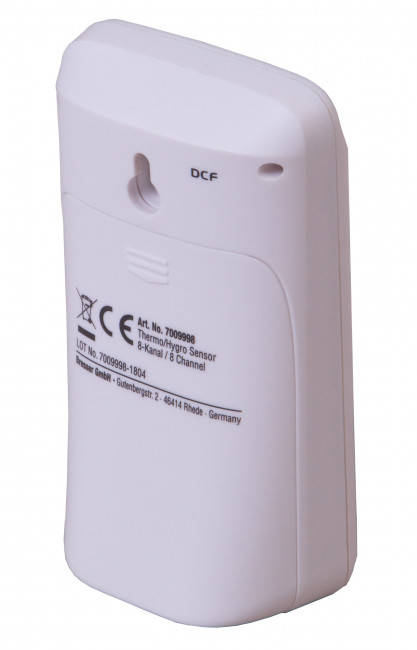 Датчик внешний Bresser для метеостанций Temeo Life и Meteo THBM/TP, восьмиканальный