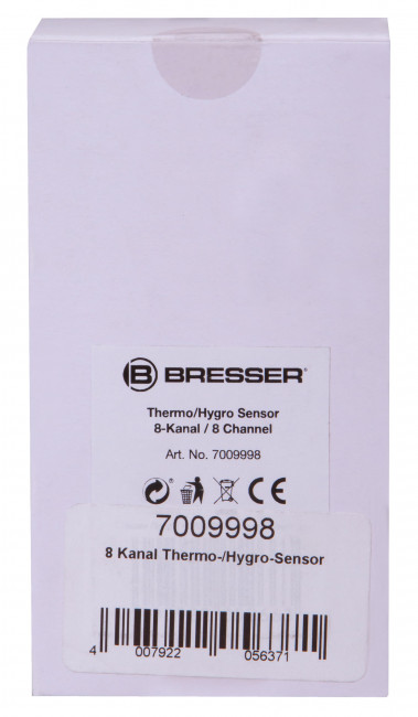 Датчик внешний Bresser для метеостанций Temeo Life и Meteo THBM/TP, восьмиканальный