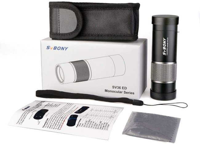 Монокуляр SVBONY 10x32 ED (SV36)