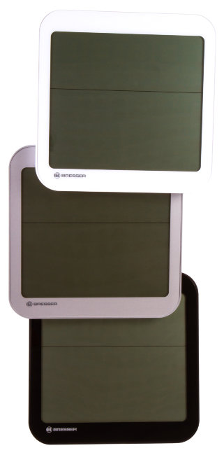 Часы настенные Bresser MyTime Meteotime LCD, черные Часы настенные Bresser MyTime Meteotime LCD, черные