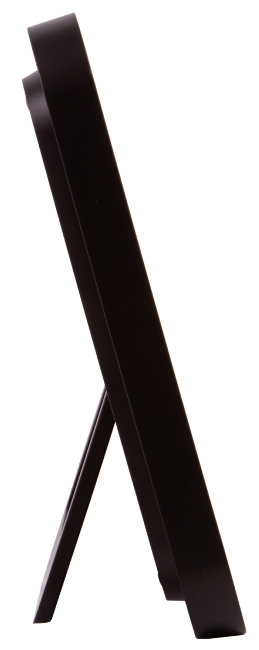 Часы настенные Bresser MyTime Meteotime LCD, черные Часы настенные Bresser MyTime Meteotime LCD, черные