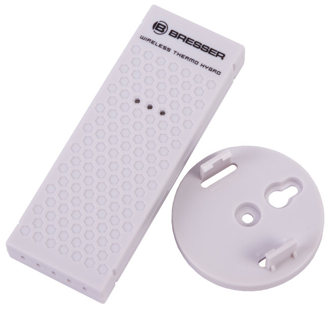 Часы настенные Bresser MyTime Meteotime LCD, черные Часы настенные Bresser MyTime Meteotime LCD, черные