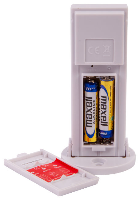 Часы настенные Bresser MyTime Meteotime LCD, черные Часы настенные Bresser MyTime Meteotime LCD, черные