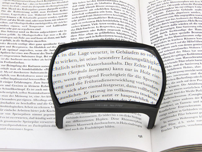 Лупа на подставке Veber 3x, 110x60 мм (7722) Лупа на подставке Veber 3x, 110x60 мм (7722)