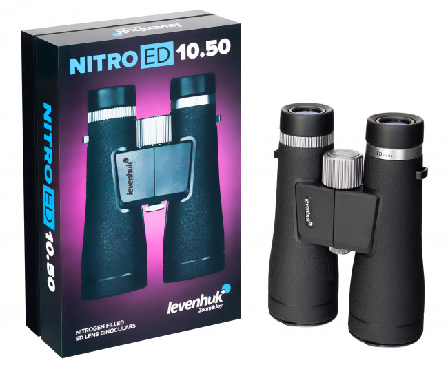 Бинокль Levenhuk Nitro ED 10x50 Бинокль Levenhuk Nitro ED 10x50