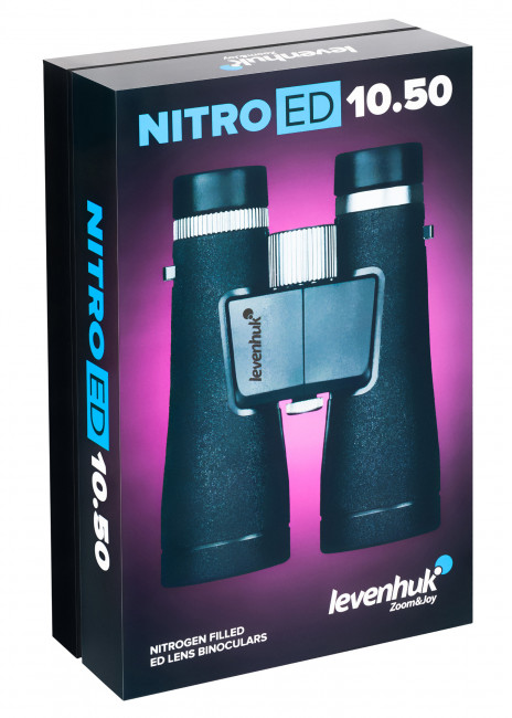 Бинокль Levenhuk Nitro ED 10x50 Бинокль Levenhuk Nitro ED 10x50
