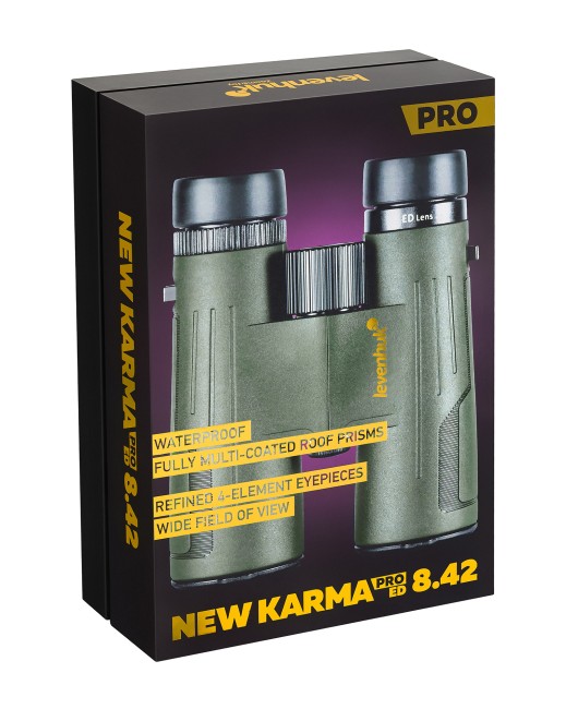 Бинокль Levenhuk New Karma PRO ED 8x42 Бинокль Levenhuk New Karma PRO ED 8x42