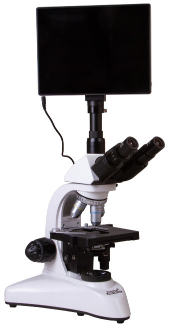 Микроскоп цифровой Levenhuk MED D25T LCD, тринокулярный