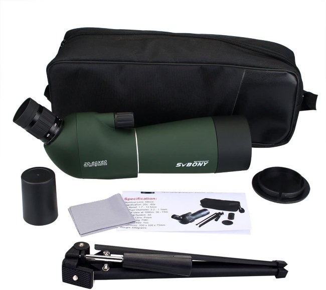 Зрительная труба SVBONY 20-60х60 (SV28)