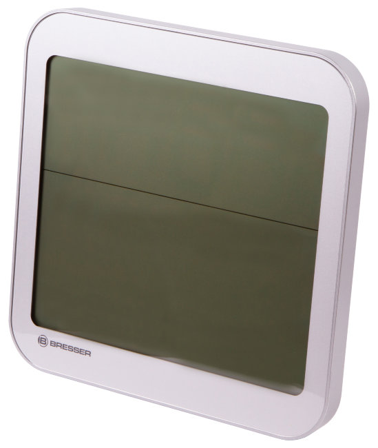 Часы настенные Bresser MyTime Meteotime LCD, белые Часы настенные Bresser MyTime Meteotime LCD, белые