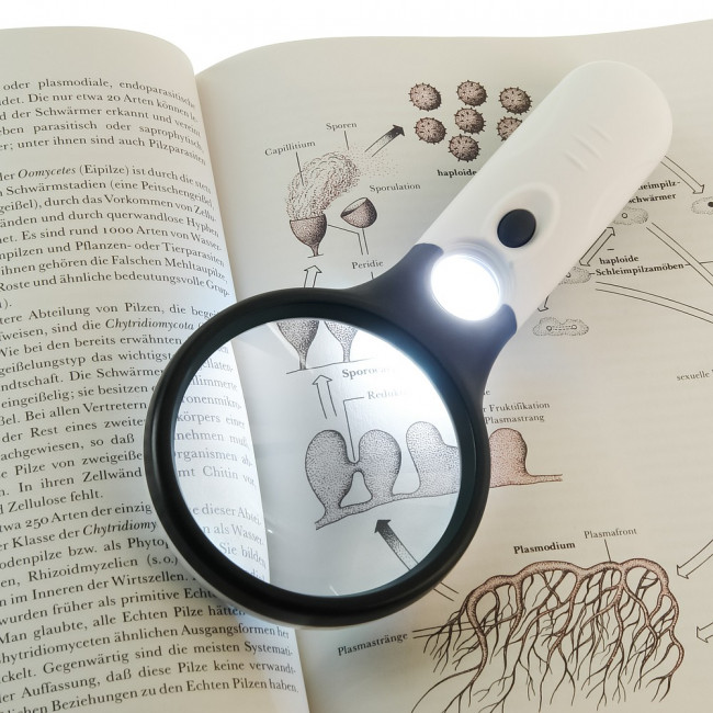 Лупа Veber 6902 (3х, 75мм, 20х, 22мм) Лупа Veber 6902 (3х, 75мм, 20х, 22мм)